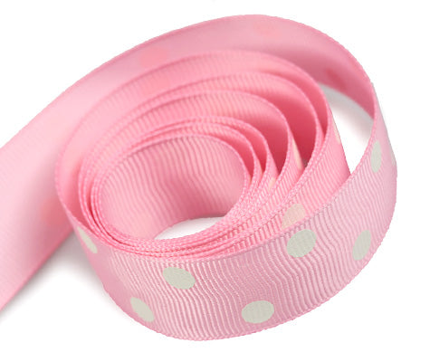 Ribbon Warehouse_0150 Pink Domino
