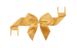 0690 Old Gold Pretie Bow with Glue Dot