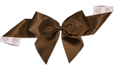 0850 Brown Pretie Bow with Glue Dot