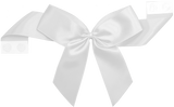 Ribbon Warehouse_0029 White Pretie Bow with Glue Dot