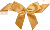 Ribbon Warehouse_0690 Old Gold Pretie Bow with Glue Dot