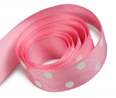 Ribbon Warehouse_0156 Hot Pink Domino