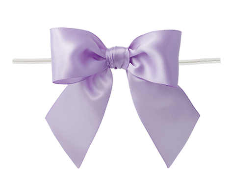 Ribbon Warehouse_0430 Lt. Orchid Twist Tie Bow