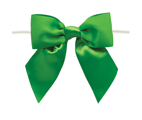 Ribbon Warehouse_0580 Emerald Twist Tie Bow