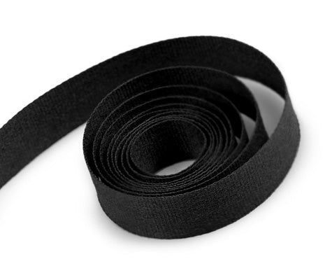 Ribbon Warehouse_0030 Black Cotton Tape