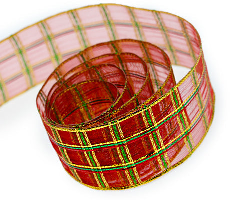 Ribbon Warehouse_Red Crysty (Wired Edge)