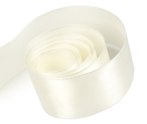 Ribbon Warehouse_Ivory Luscious (Wire Edged)