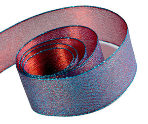 Ribbon Warehouse_COM4 Blue/Red Frost (Wire Edge)