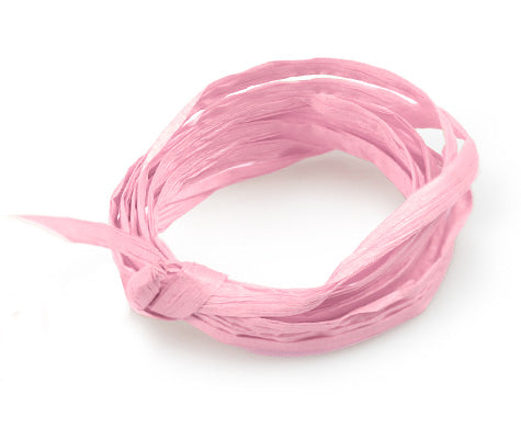 Ribbon Warehouse_0115 Pink Paper Raffia