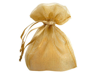 Ribbon Warehouse_Old Gold Sheer Pouch